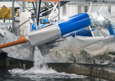 BlueComfort pumper derudad hos Danish Salmon