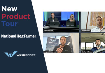 Del af New Product Tour i National Hog Farmer i USA